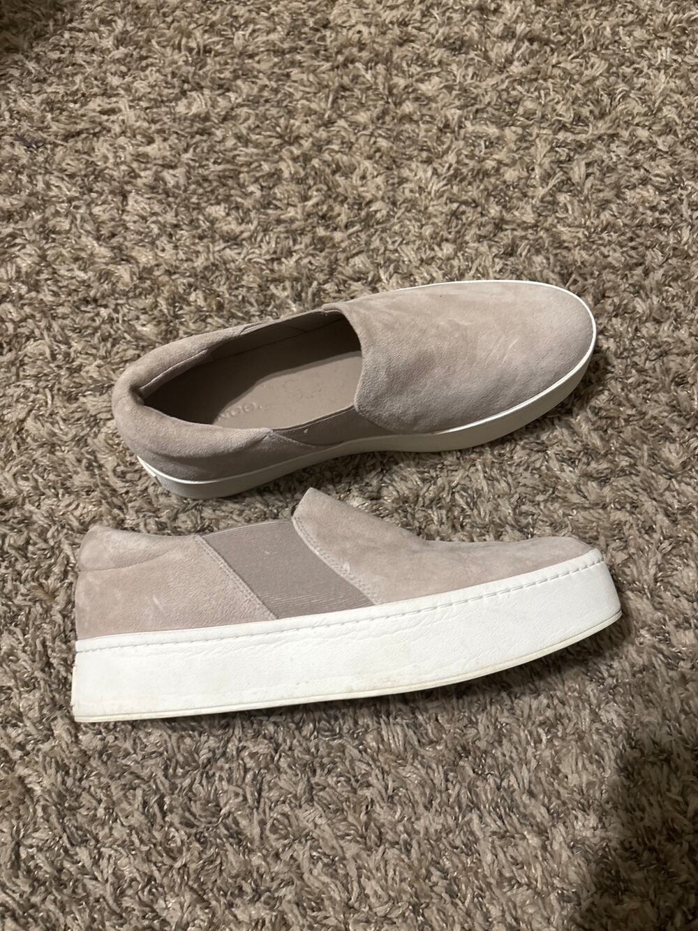 Vince Suede Slip On Shoes 8.5